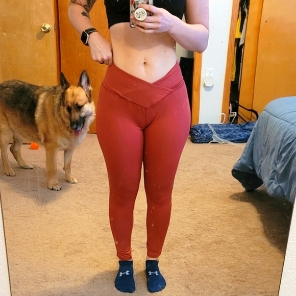 Cross front leggings - Picture 4 of 6